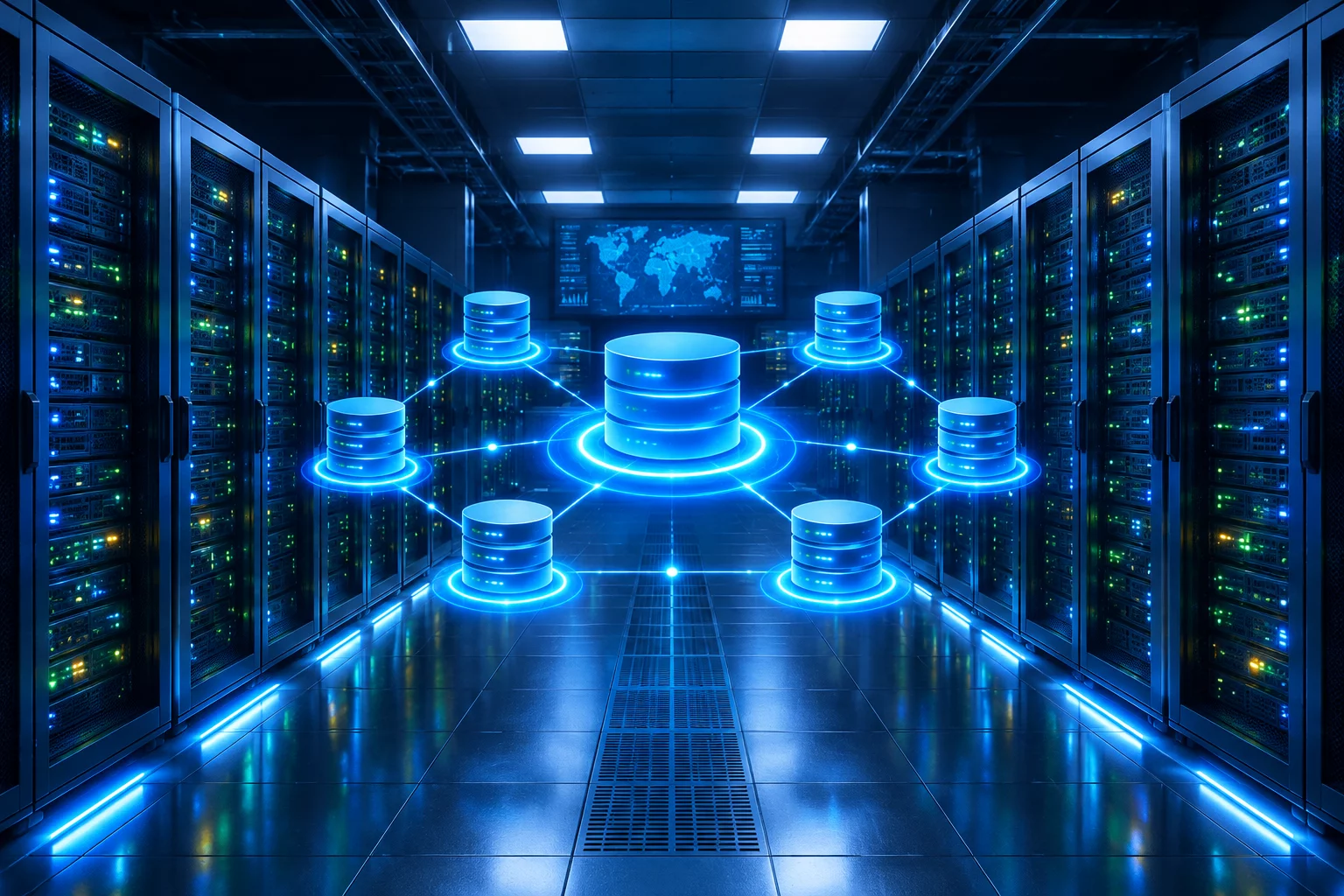 Active cluster distributed storage servers