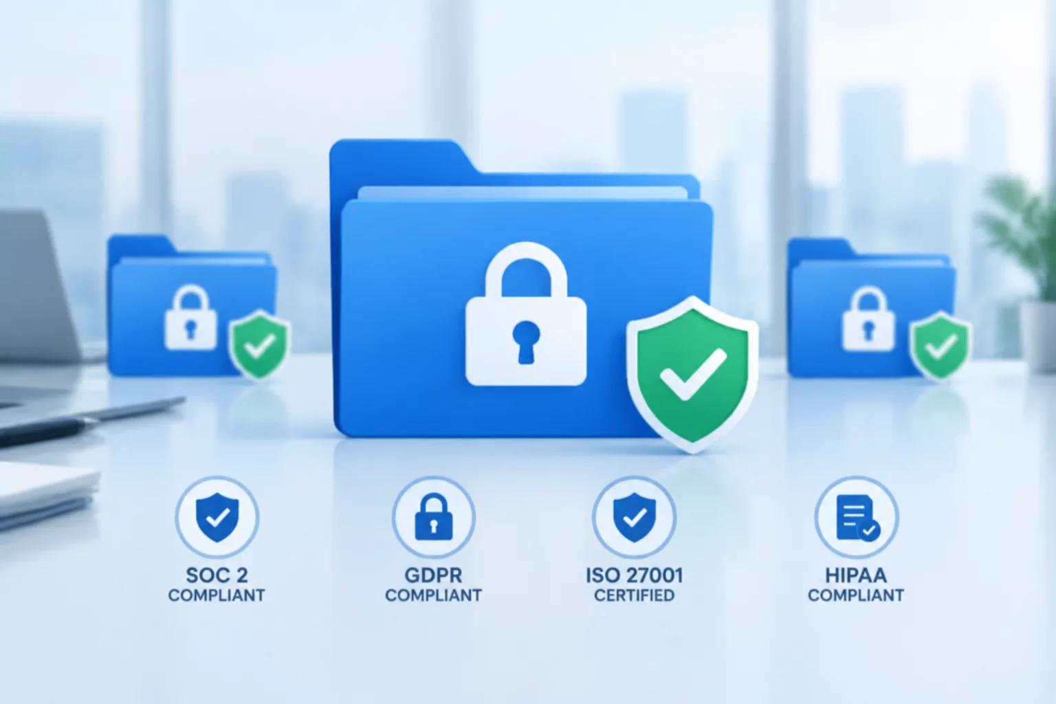 GDPR compliance standards for cloud storage folders